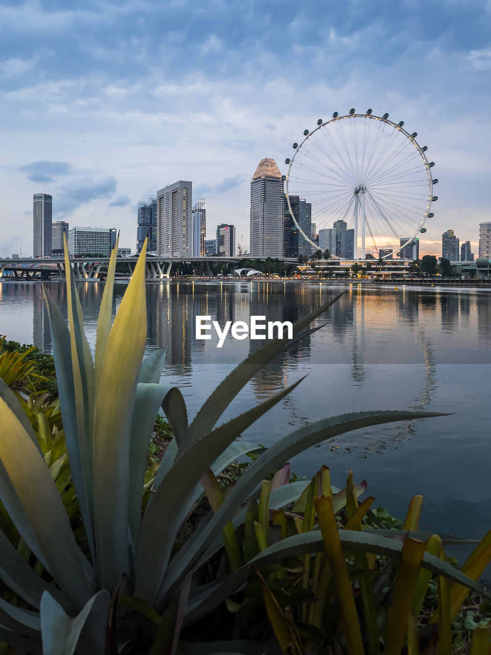 View of city against sky