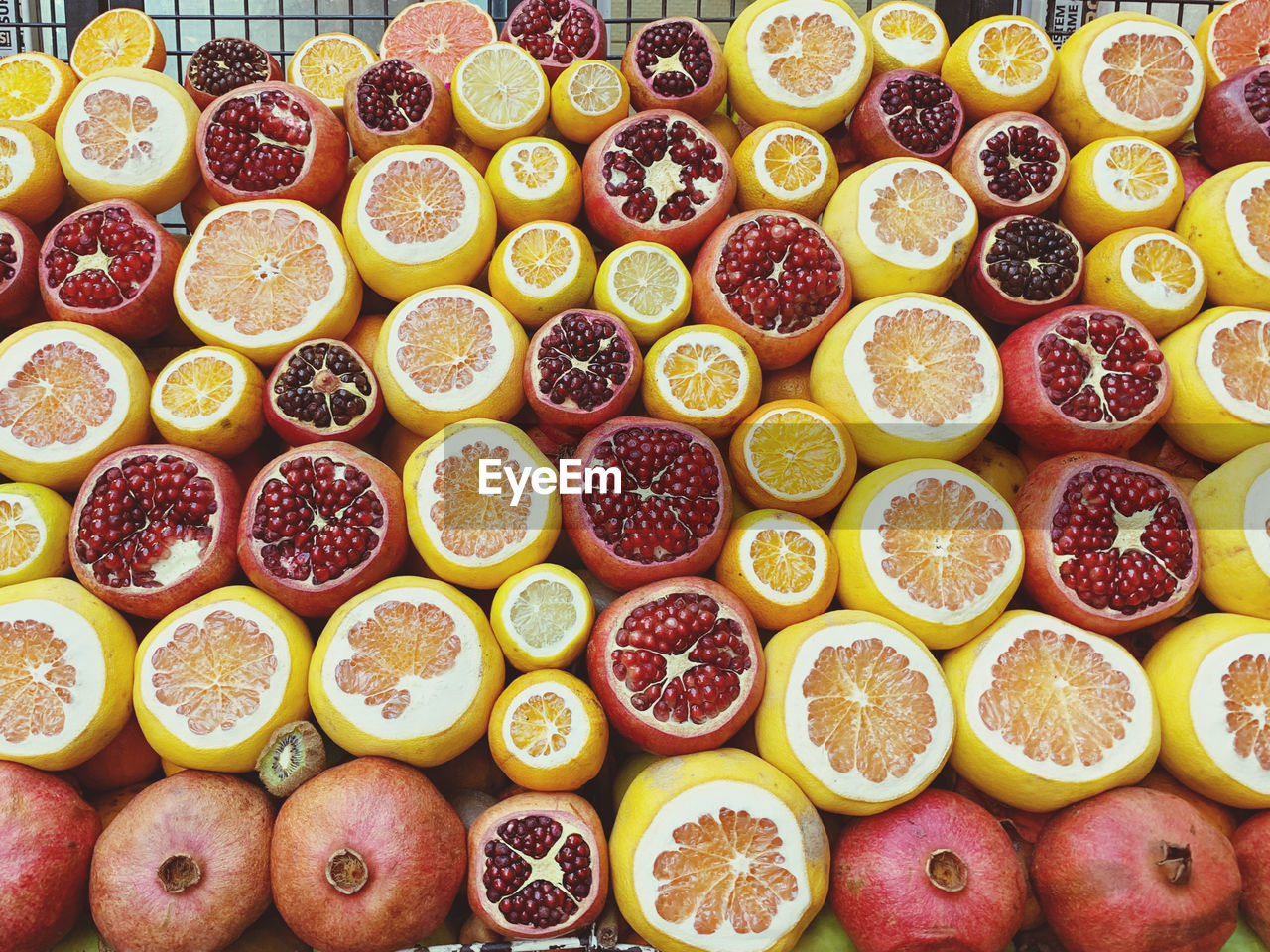 Full frame shot of fruits for sale