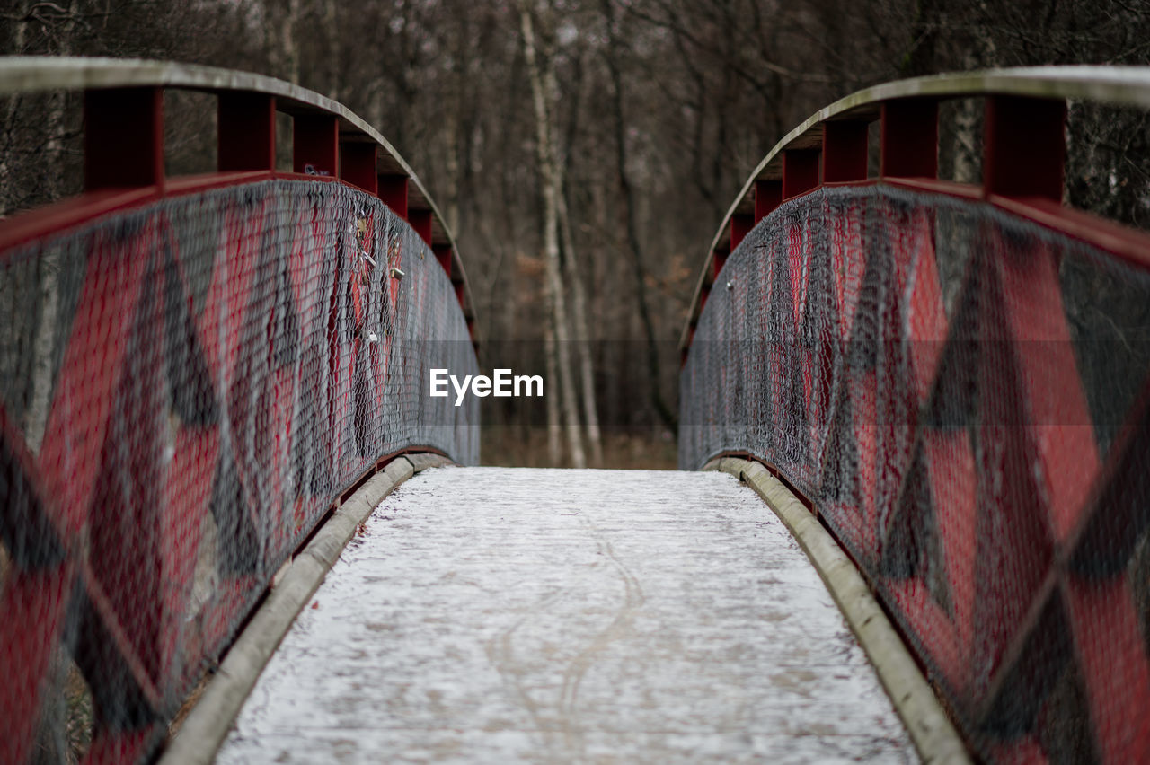 Close-up of bridge