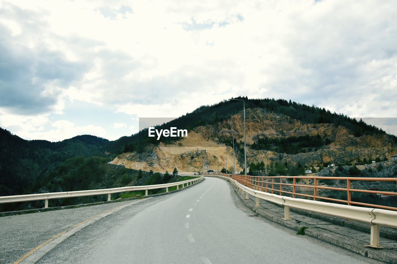 view of road against sky