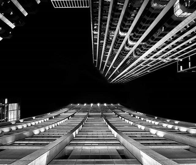 LOW ANGLE VIEW OF MODERN BUILDINGS