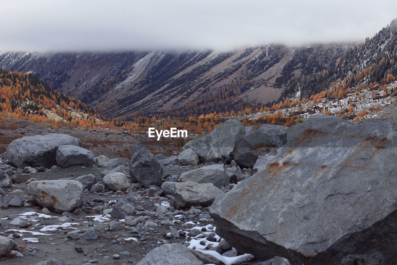 View of mountain against sky