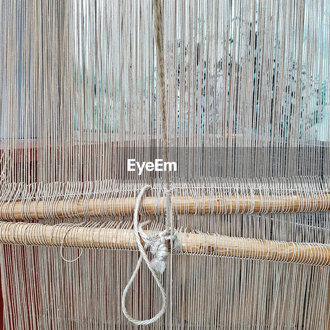 Full frame shot of loom