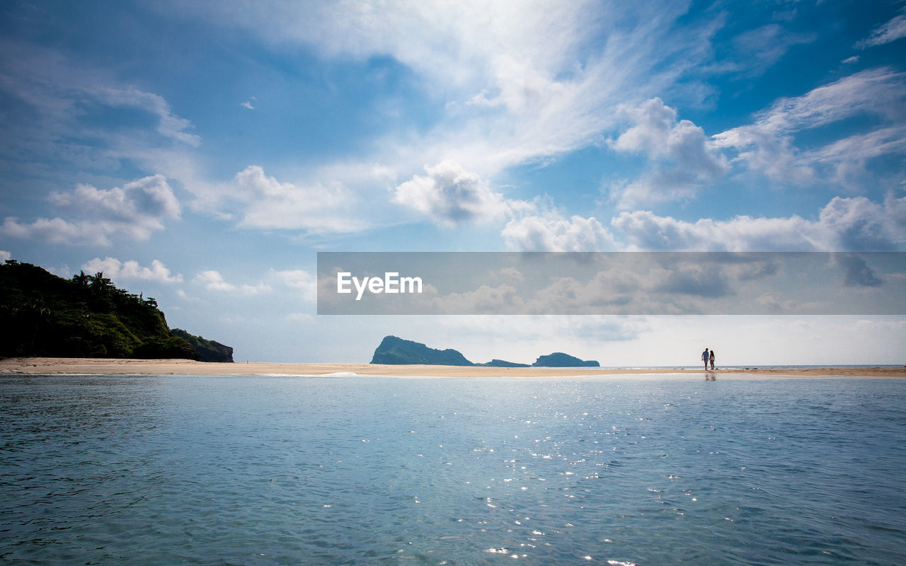 PANORAMIC VIEW OF SEA AGAINST SKY