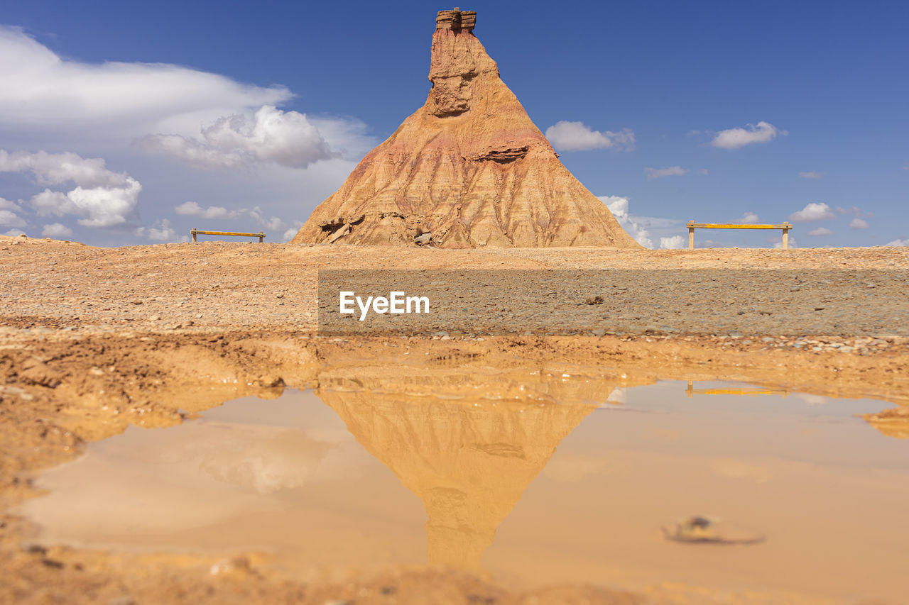 VIEW OF DESERT AGAINST SKY