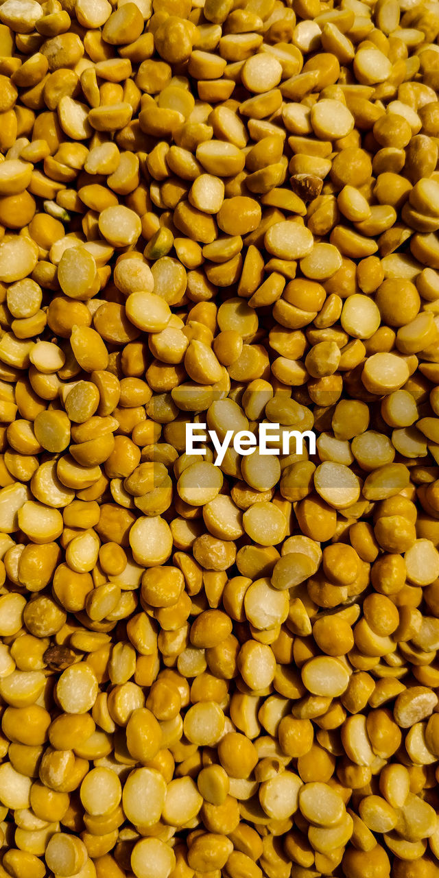 FULL FRAME SHOT OF YELLOW AND BEANS