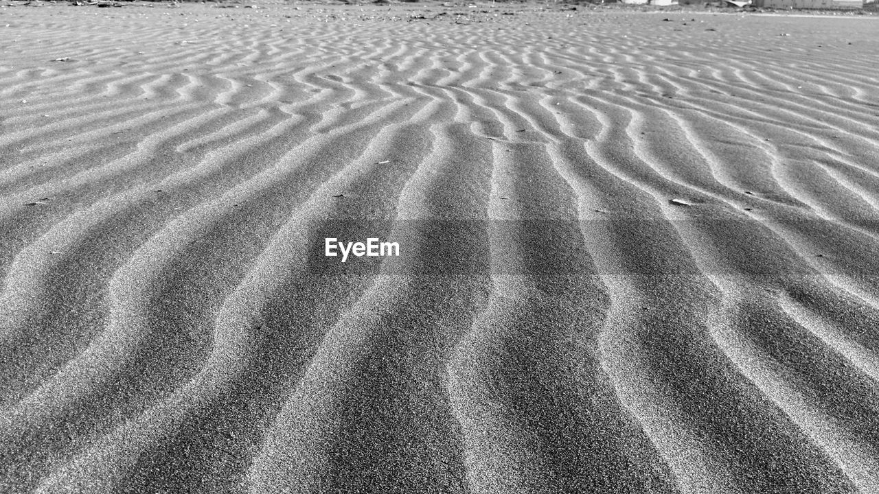 TIRE TRACKS ON SAND