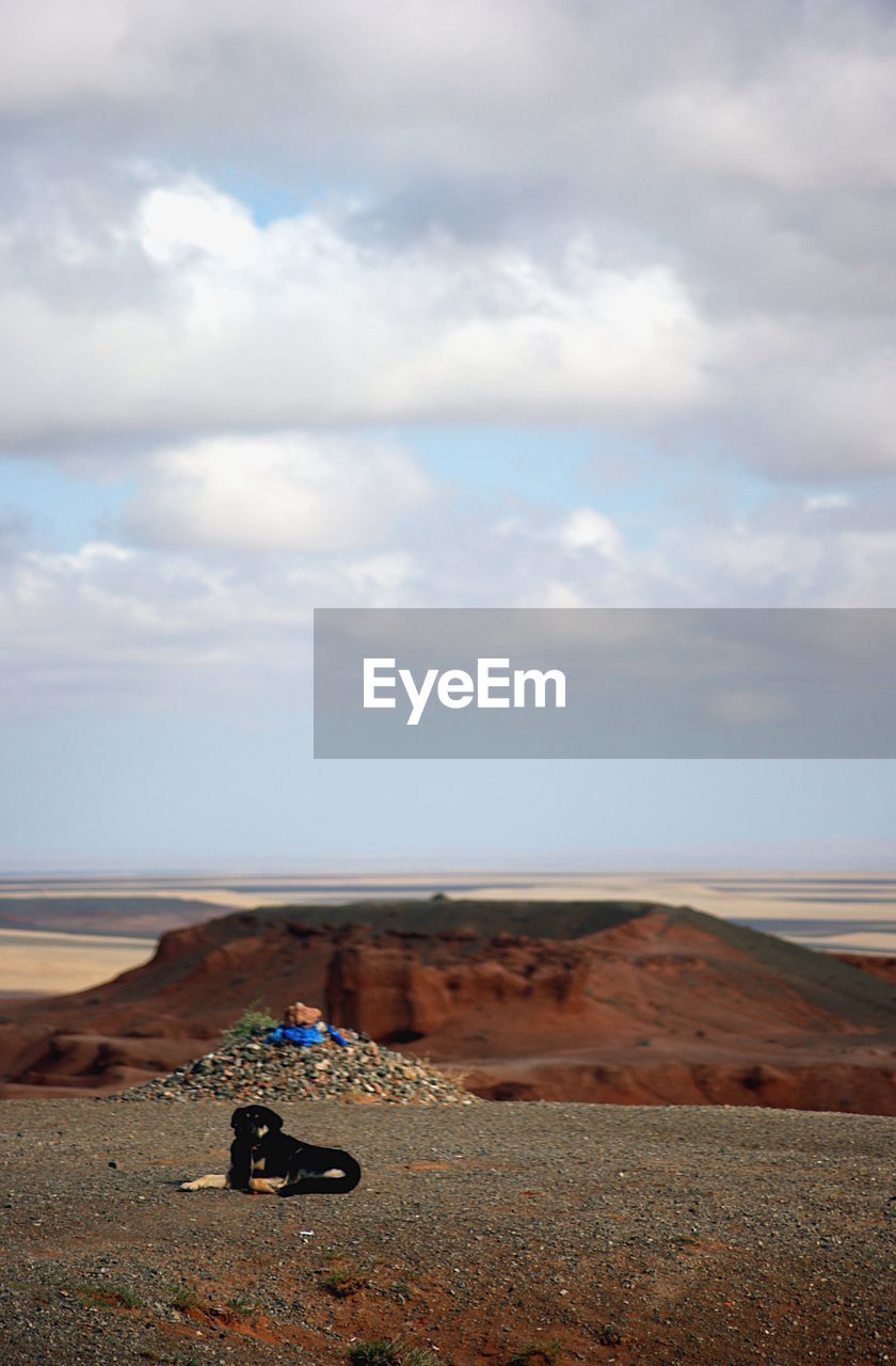SCENIC VIEW OF LAND AND SKY