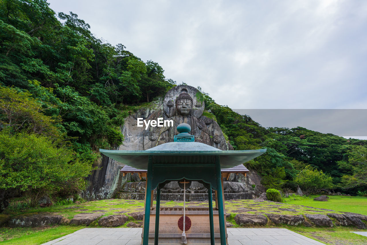 VIEW OF TEMPLE AGAINST SKY