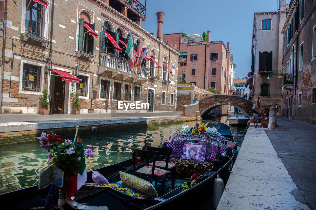 VIEW OF BUILDINGS BY CANAL