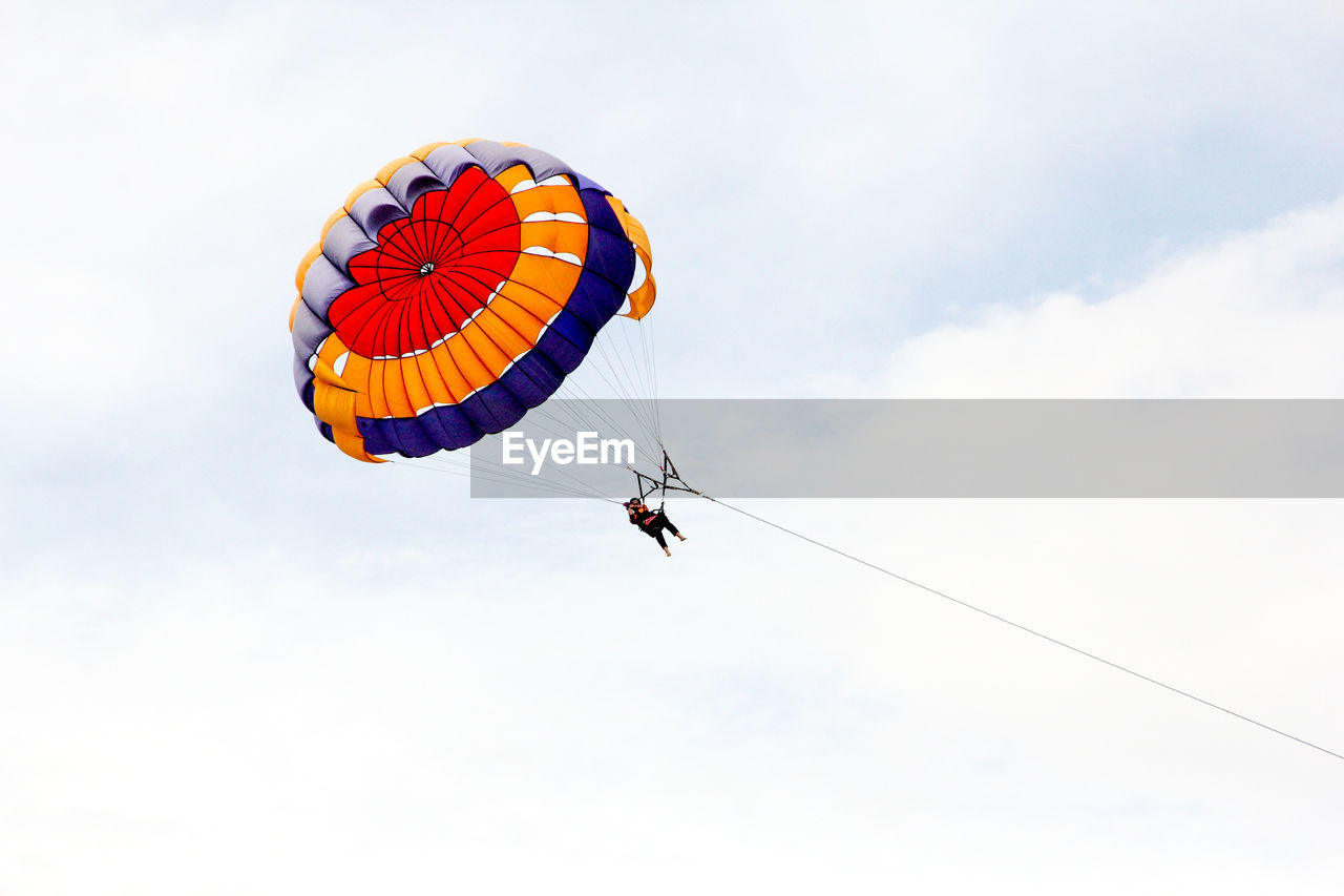 Parasailing - water sports in bali, indonesia