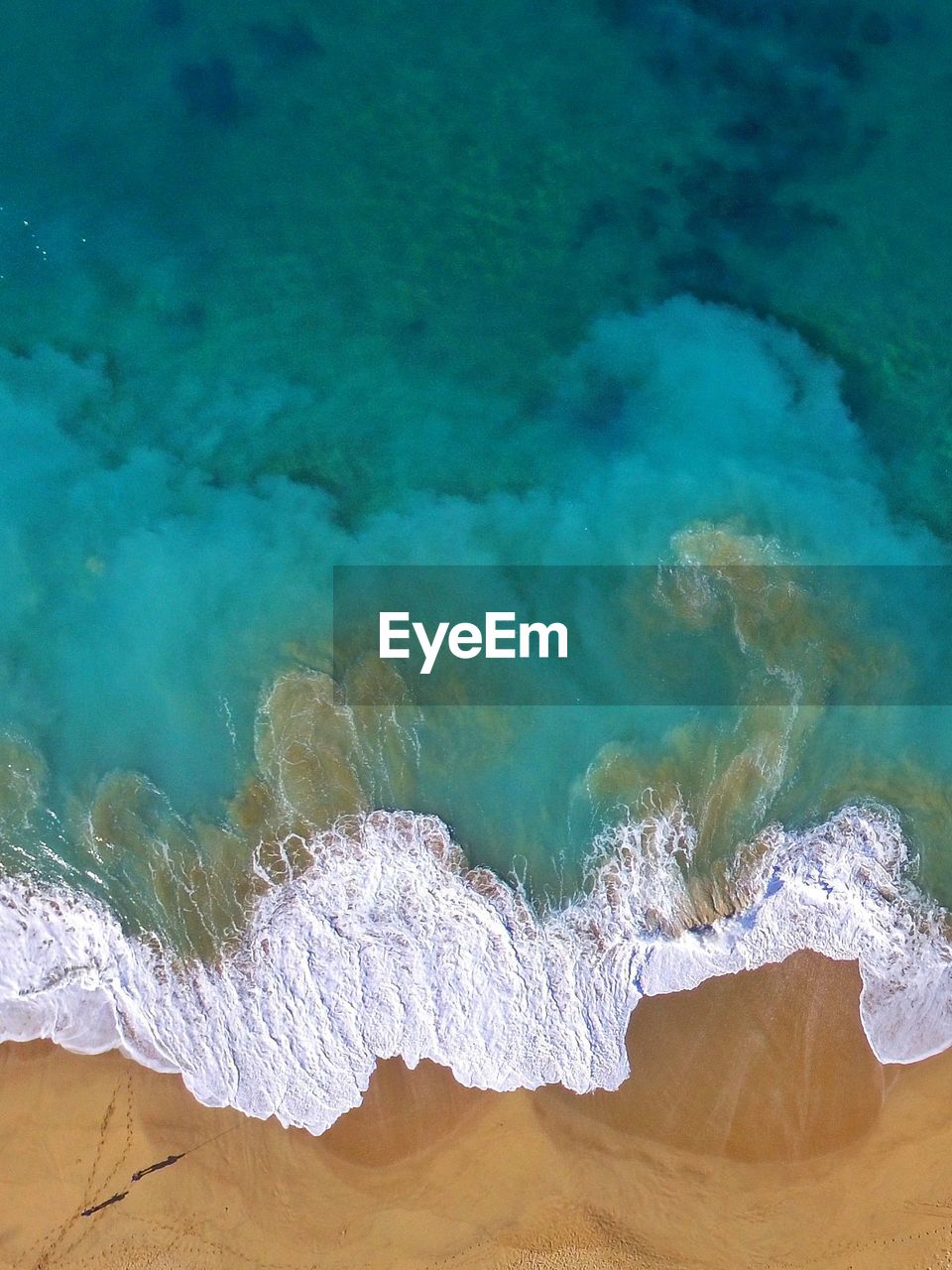Aerial view of beach