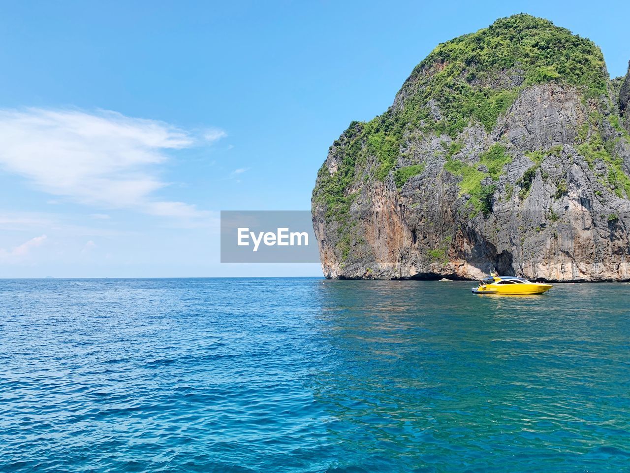 SCENIC VIEW OF BLUE SEA AGAINST SKY