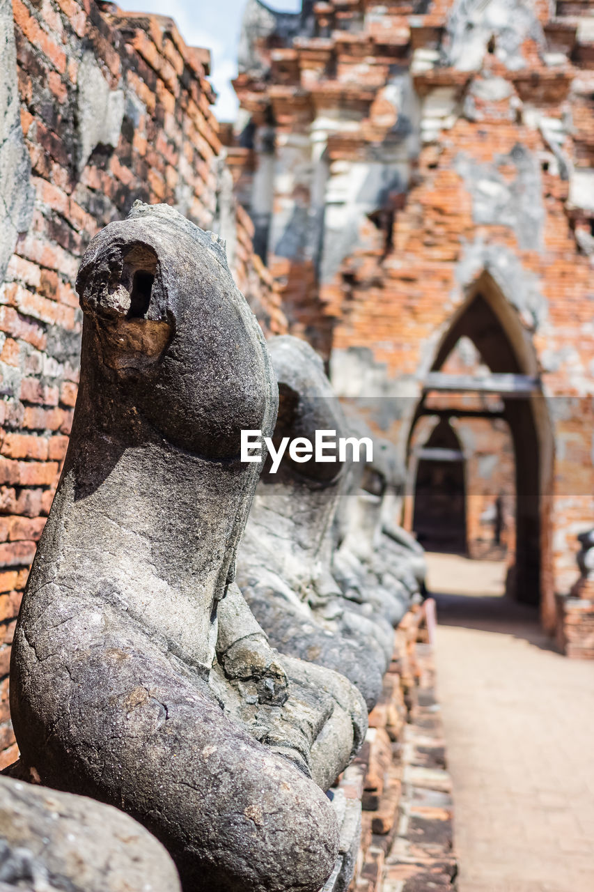 VIEW OF BUDDHA STATUE