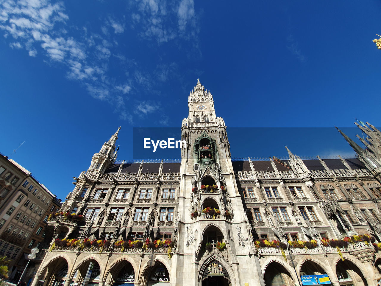 LOW ANGLE VIEW OF A BUILDING