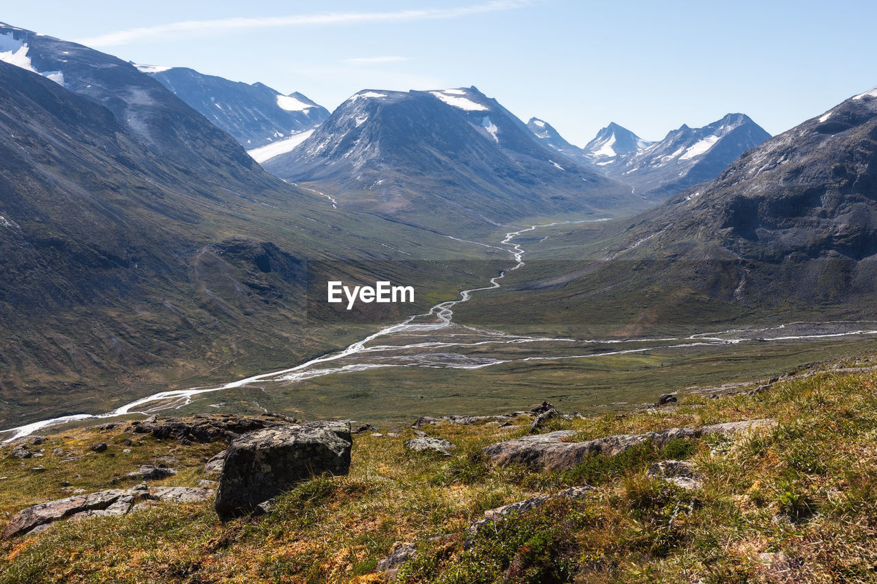 Hiking to the top of galdhøpiggen