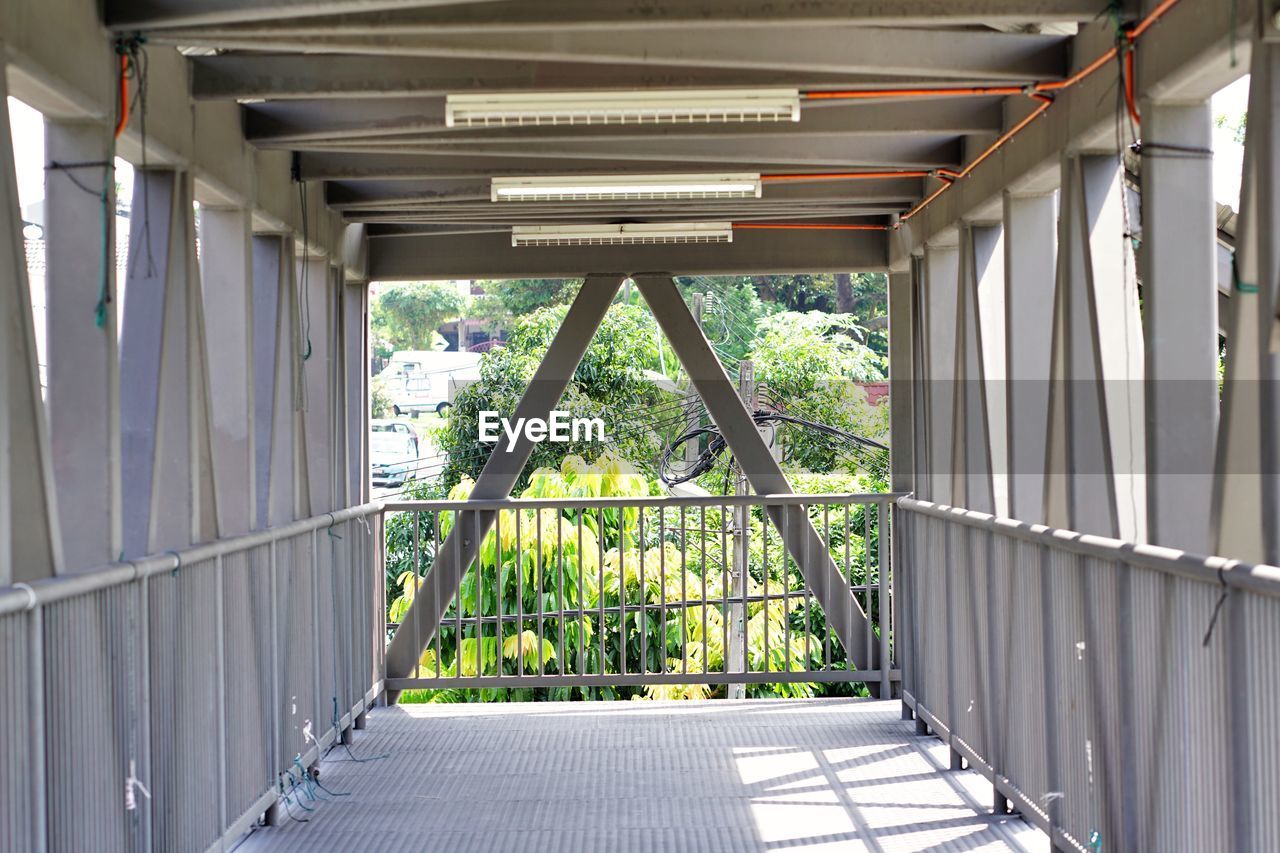 VIEW OF CORRIDOR OF BRIDGE