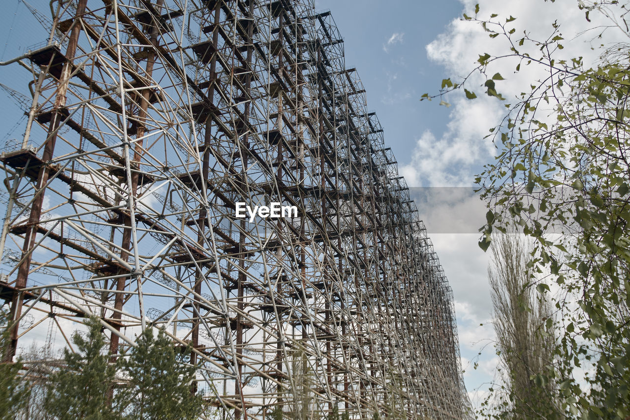 Radio station chernobyl 2 antenna field, over-the-horizon radar.