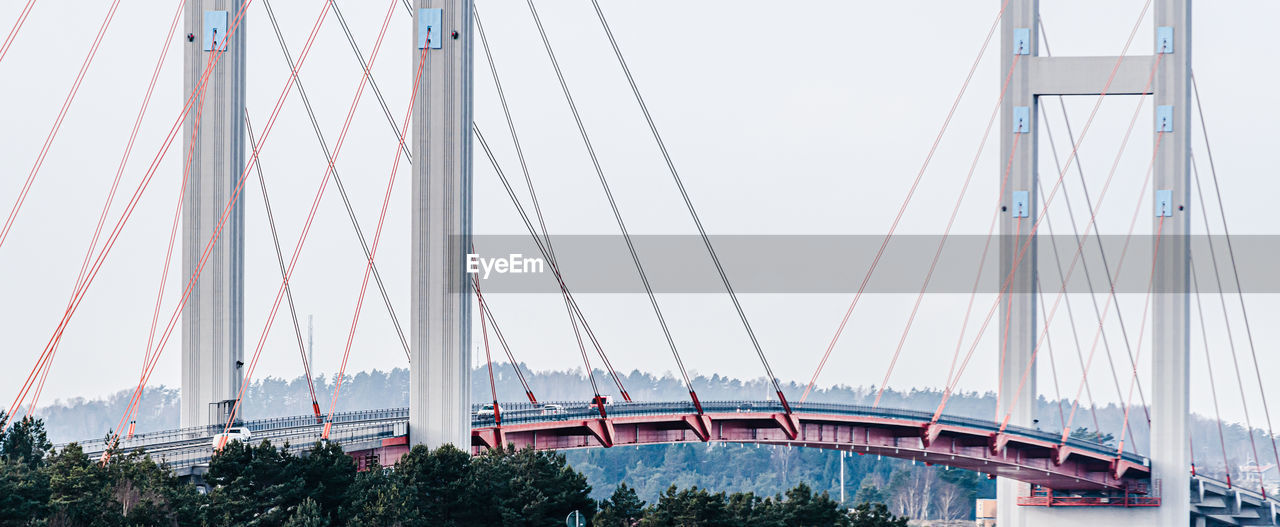 VIEW OF SUSPENSION BRIDGE