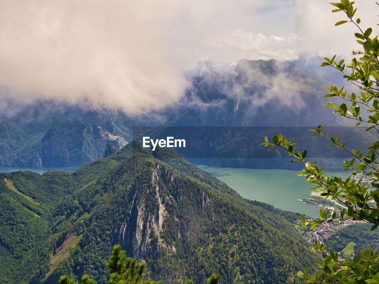 Panoramic view of landscape against sky