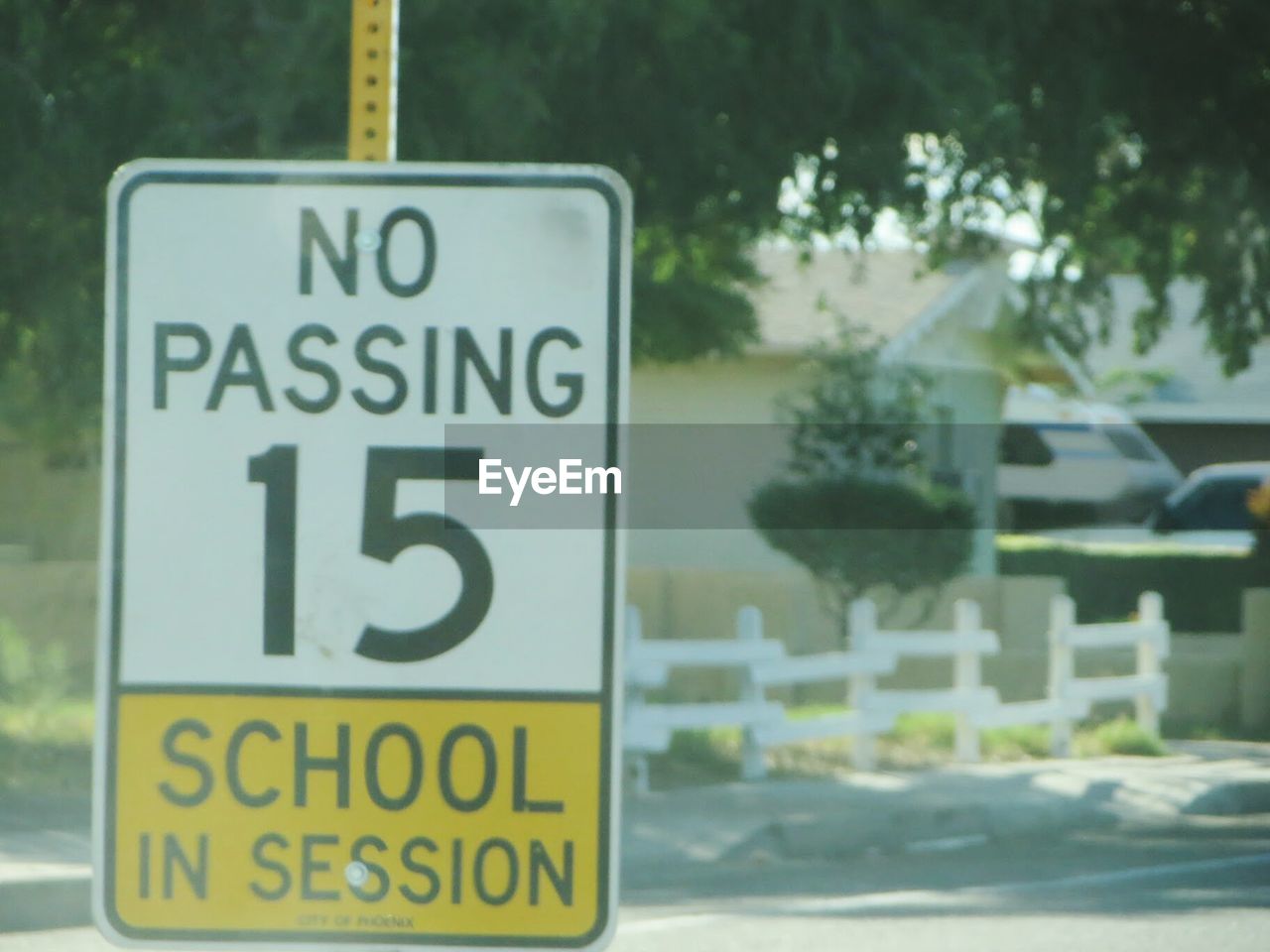 CLOSE-UP OF SIGN BOARD