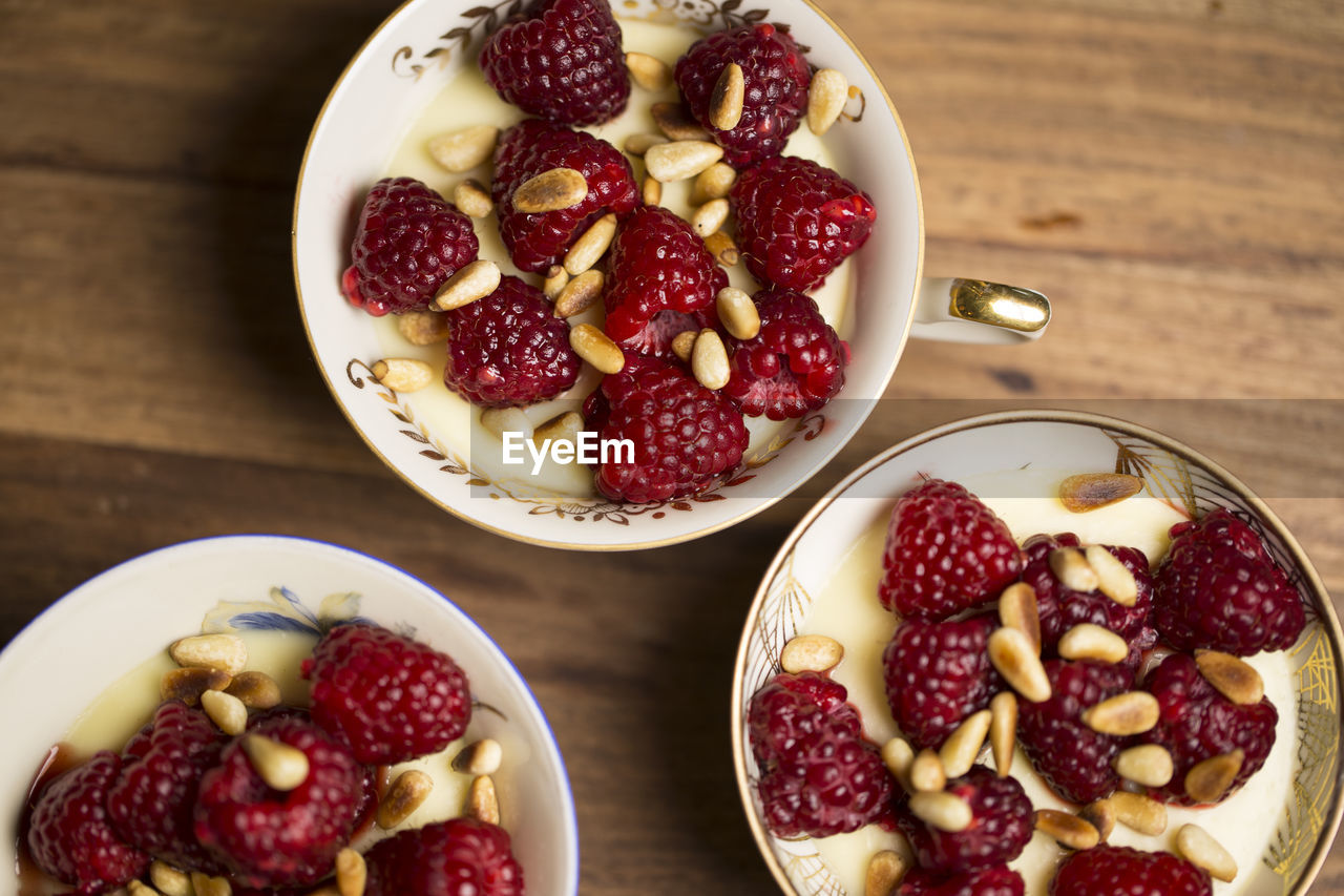 CLOSE-UP OF STRAWBERRIES IN BOWL WITH FRUITS