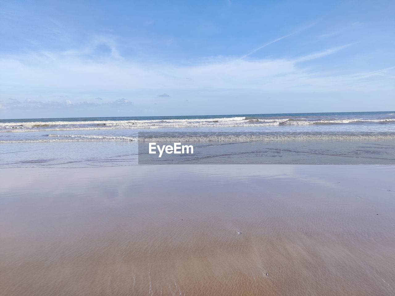 water, sea, sky, land, beach, scenics - nature, beauty in nature, body of water, nature, tranquility, shore, sand, horizon over water, tranquil scene, wave, horizon, cloud, no people, ocean, day, wind wave, outdoors, motion, idyllic, ice, blue, coast, reflection, non-urban scene, environment