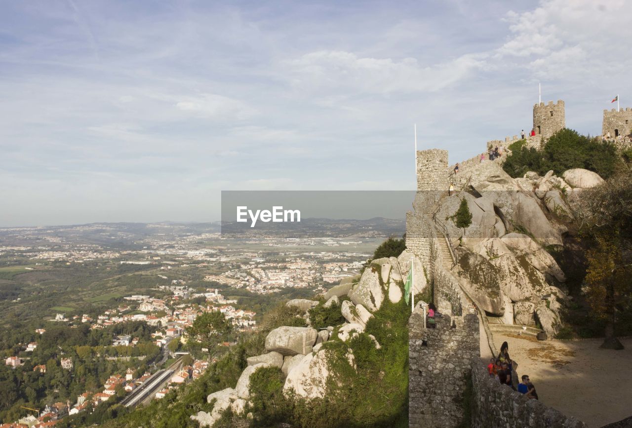 Castle of the moors, sintra, portugal