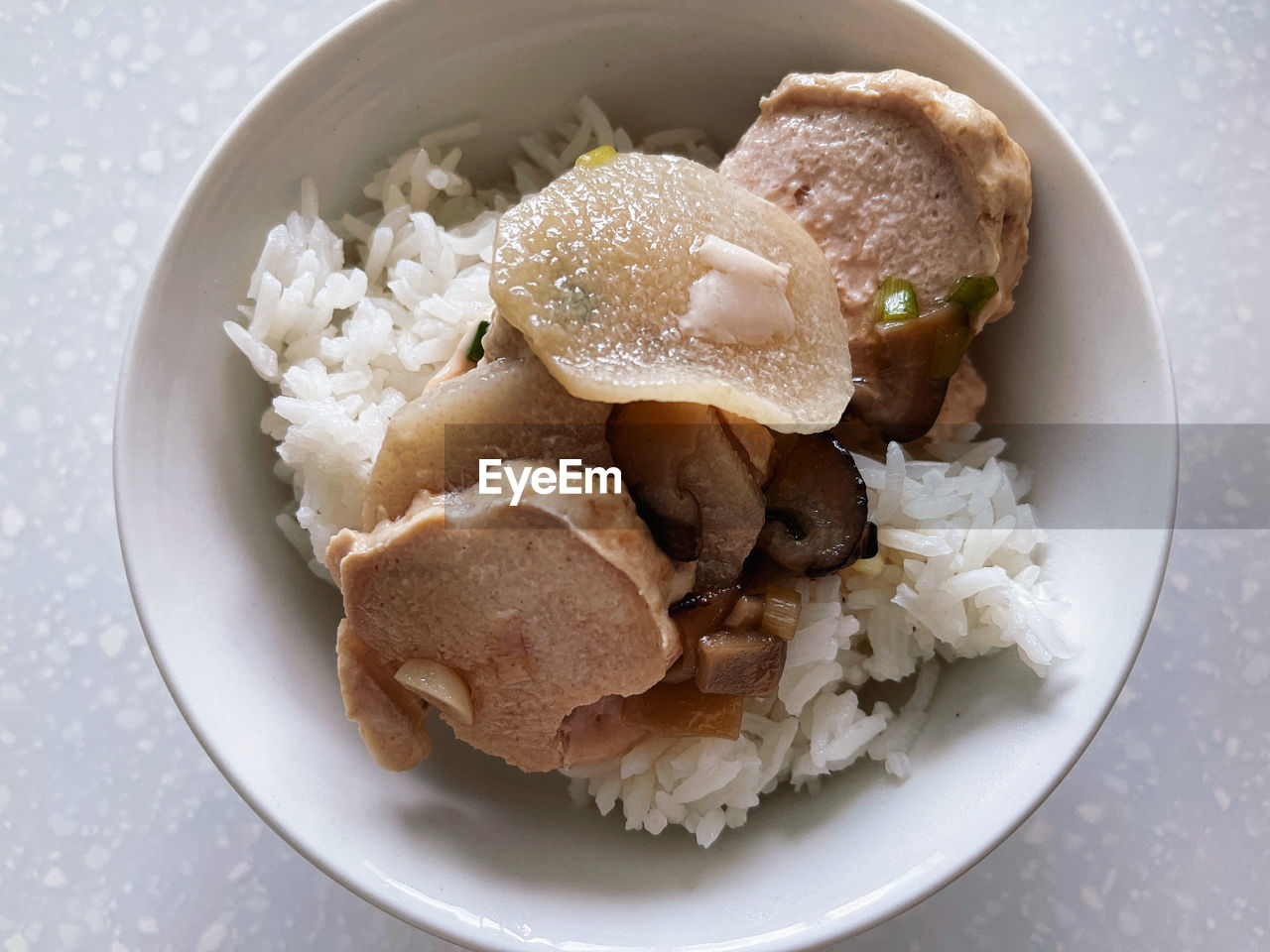 Homemade food - wai sang with minced pork