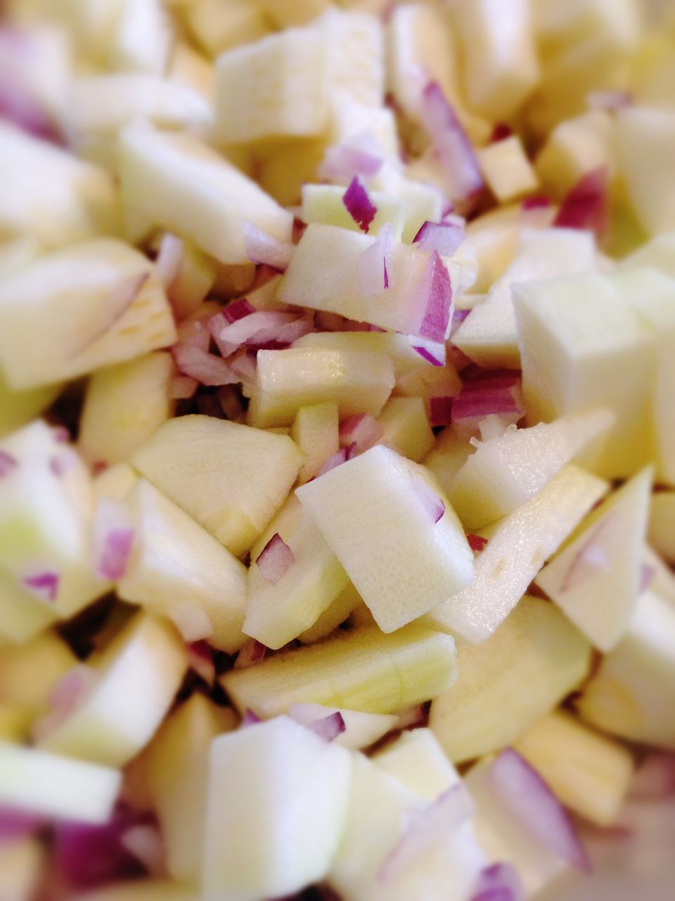 Chopped apple