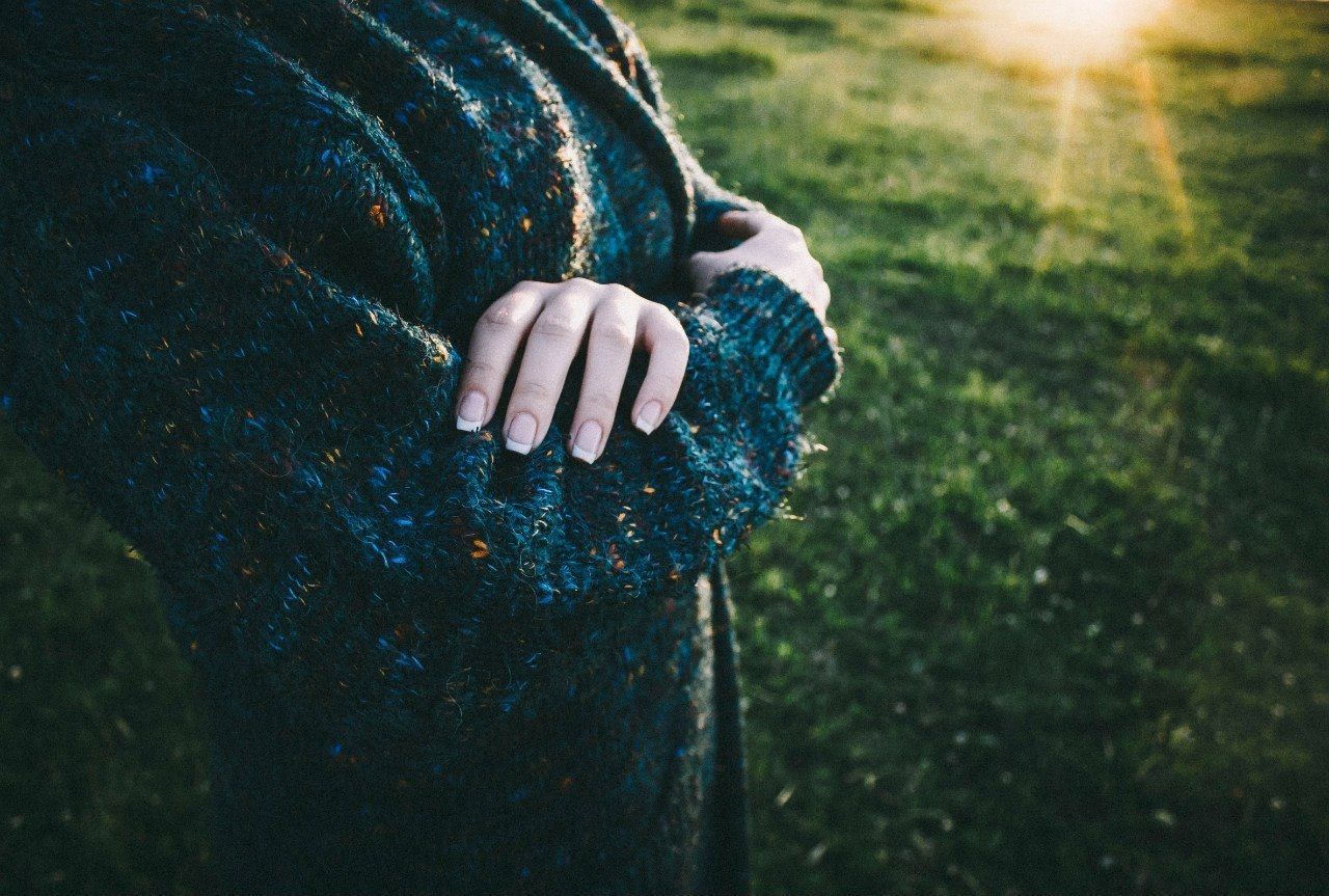 Close-up of a woman