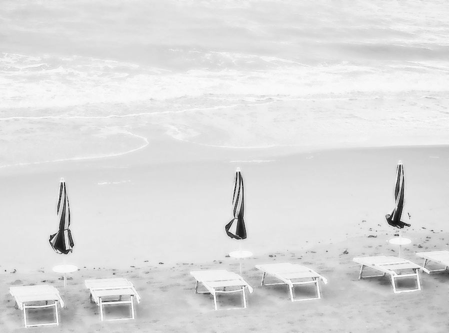 VIEW OF SEA FROM BEACH