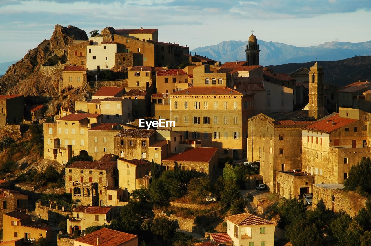 LOW ANGLE VIEW OF BUILDINGS