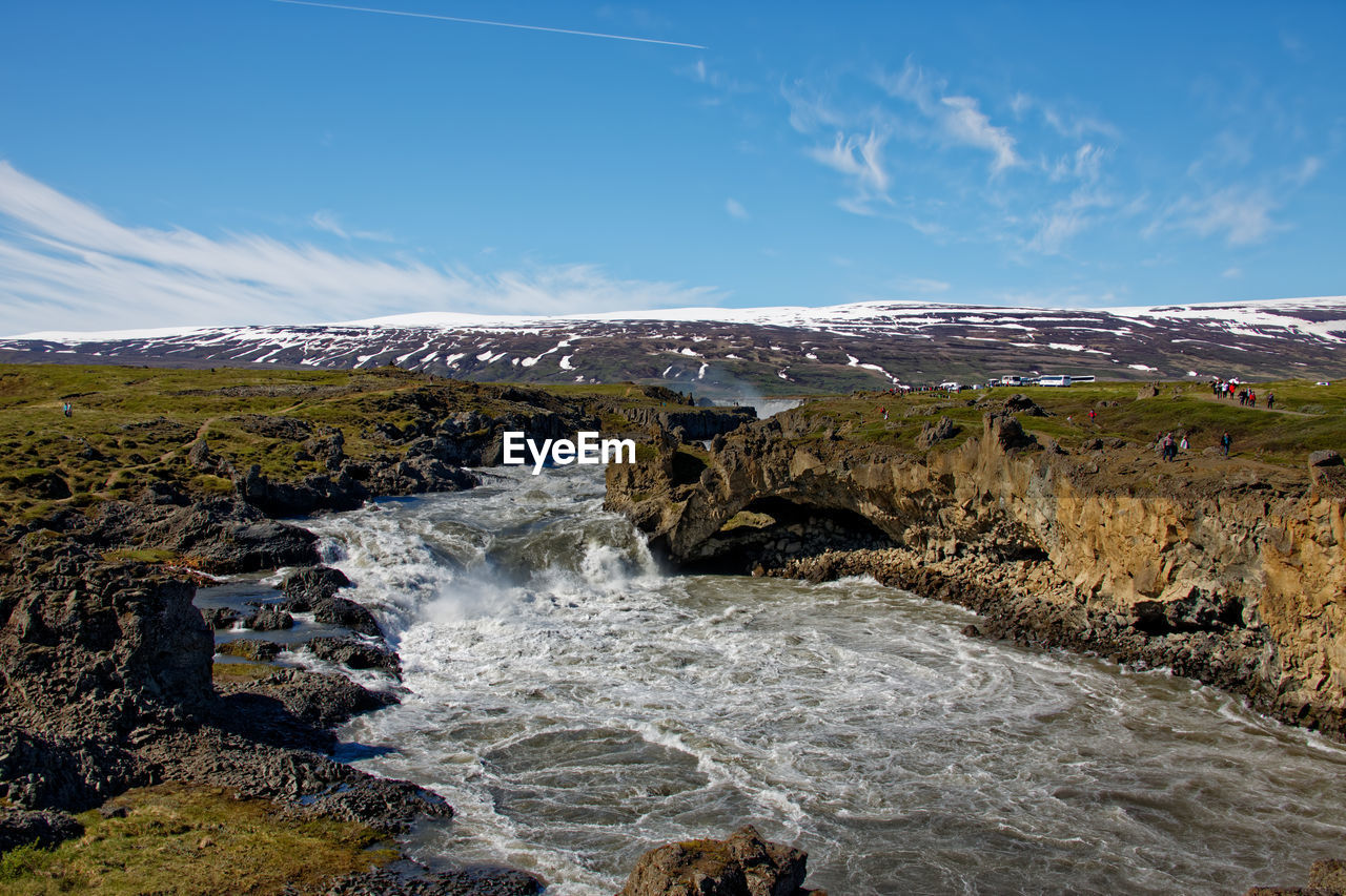 Landscape of iceland, godafoss