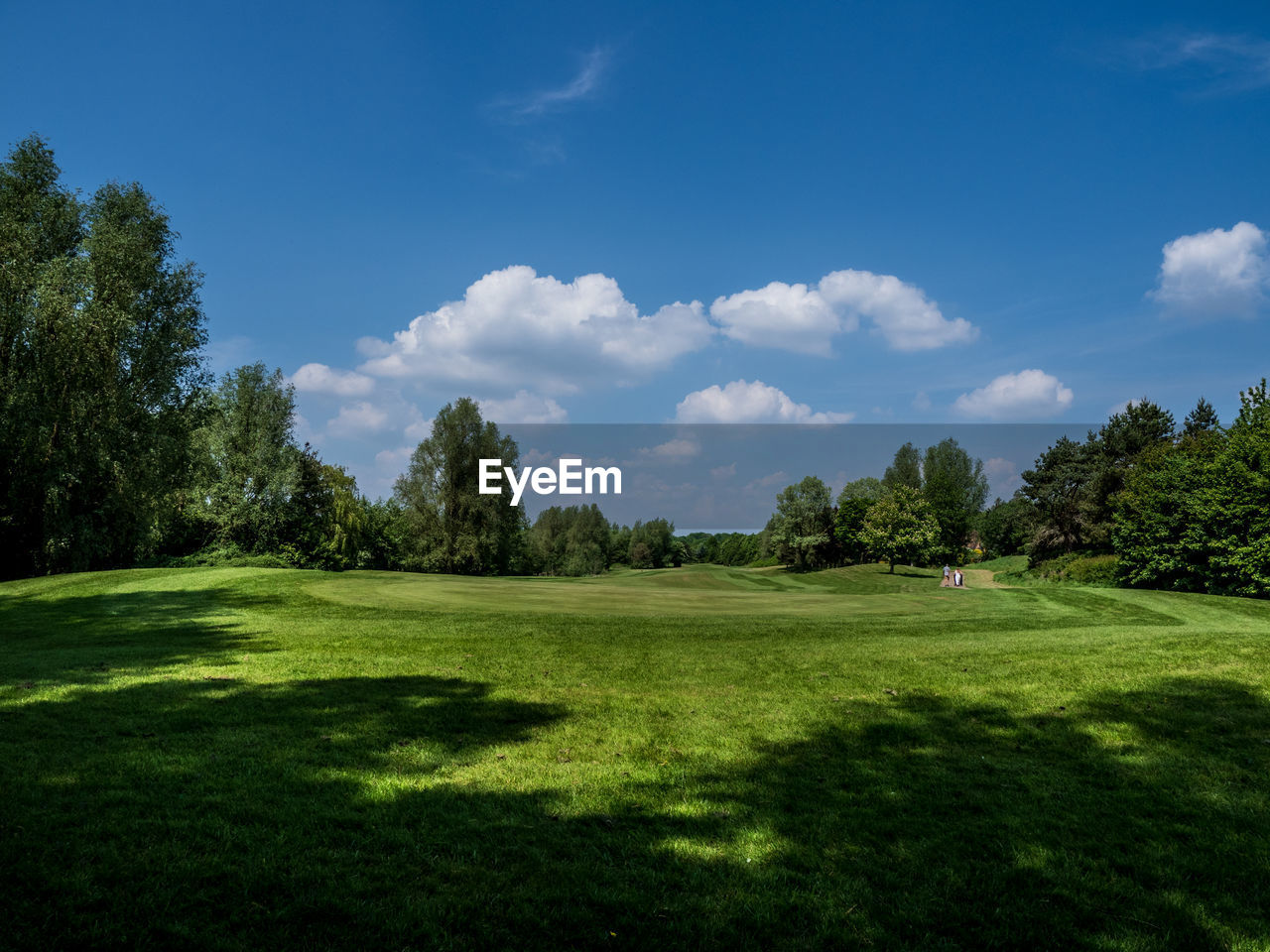 The first hole and clouds