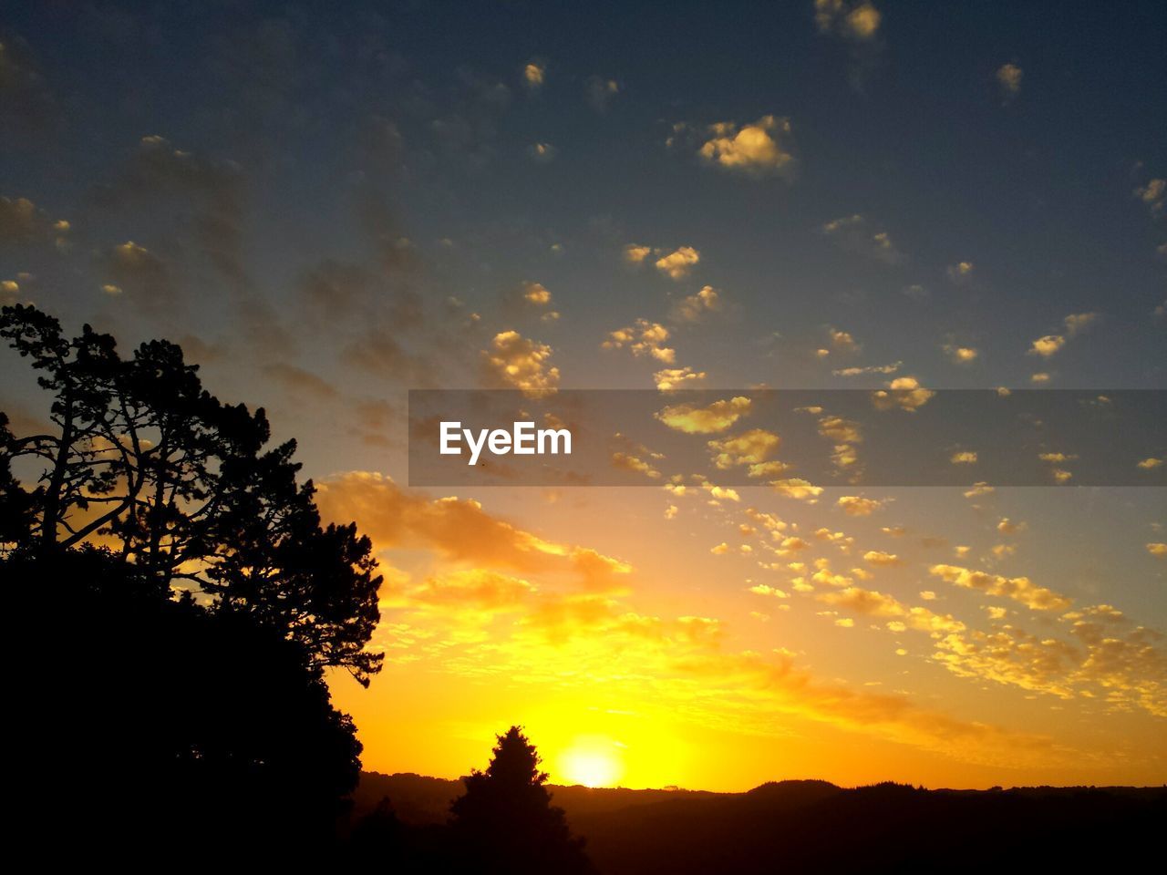 SCENIC VIEW OF SUNSET SKY