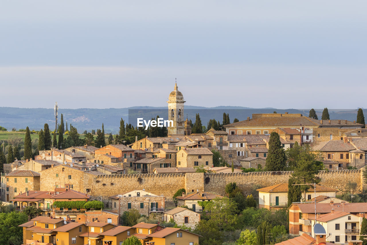 San quirico d'orcia a picturesque italian village