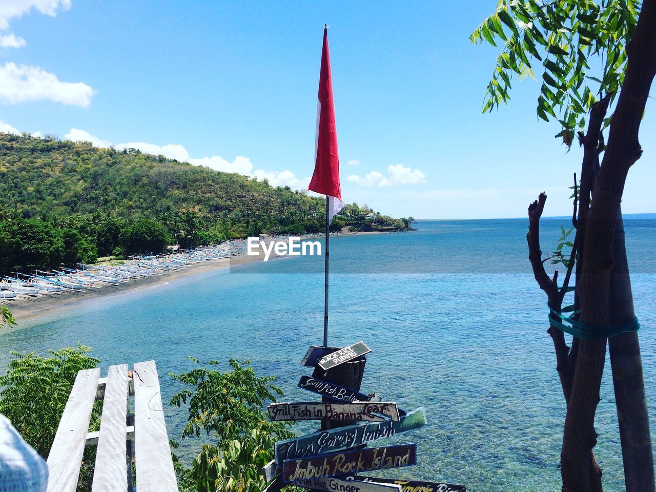 PANORAMIC VIEW OF SEA AGAINST SKY