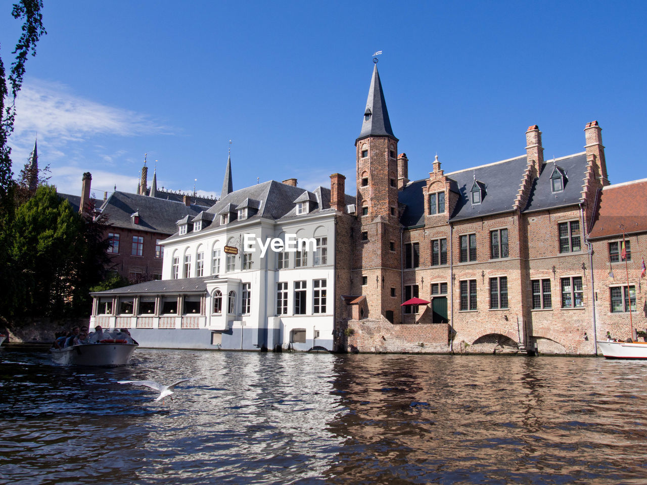 VIEW OF BUILDINGS IN CANAL