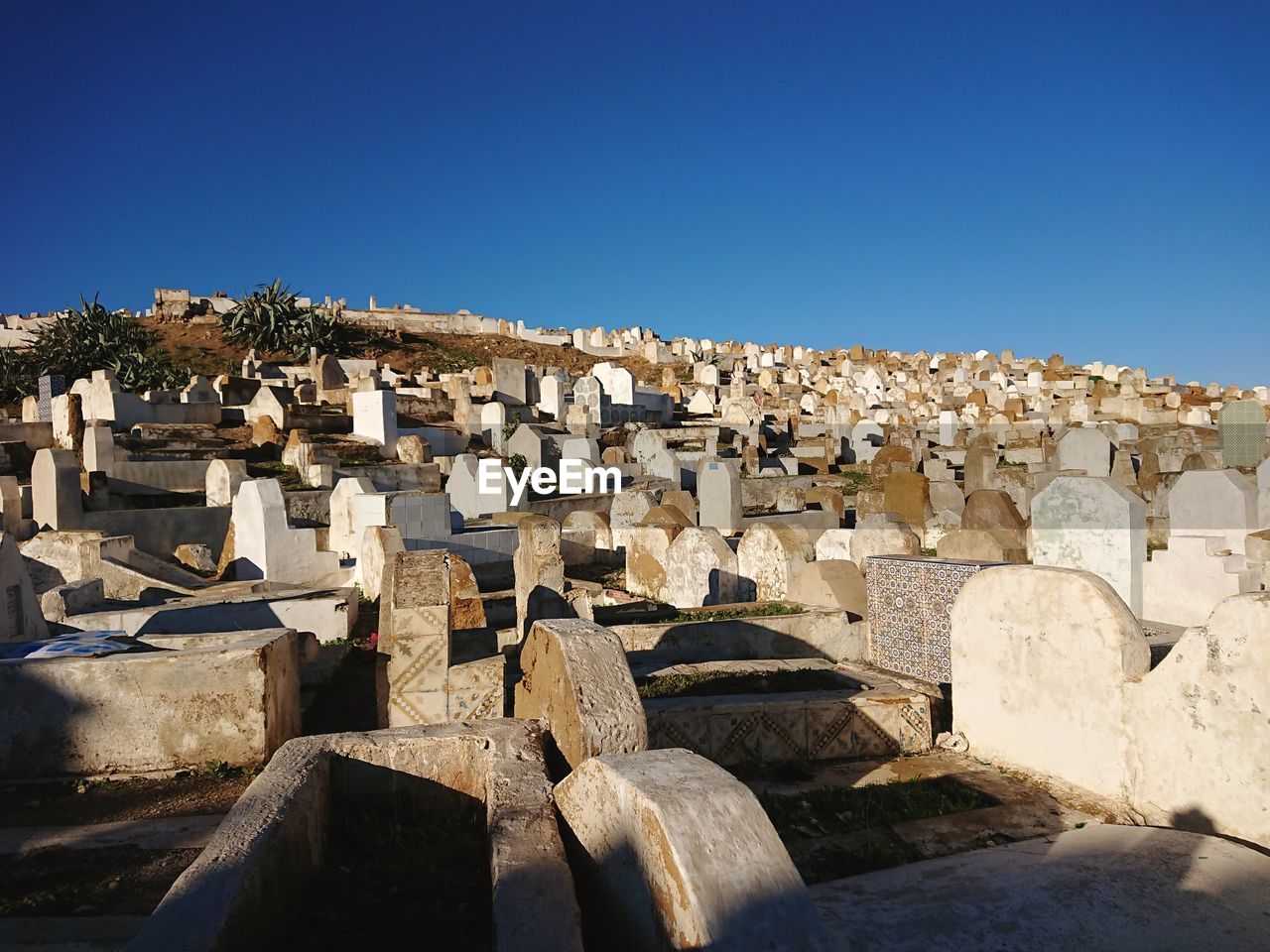 Cemetery in morocco