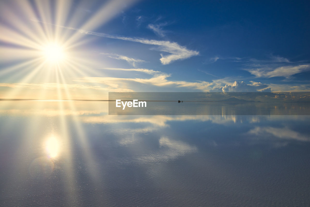 A superb view of uyuni salt lake