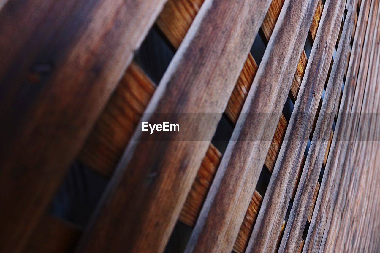 Full frame shot of wood