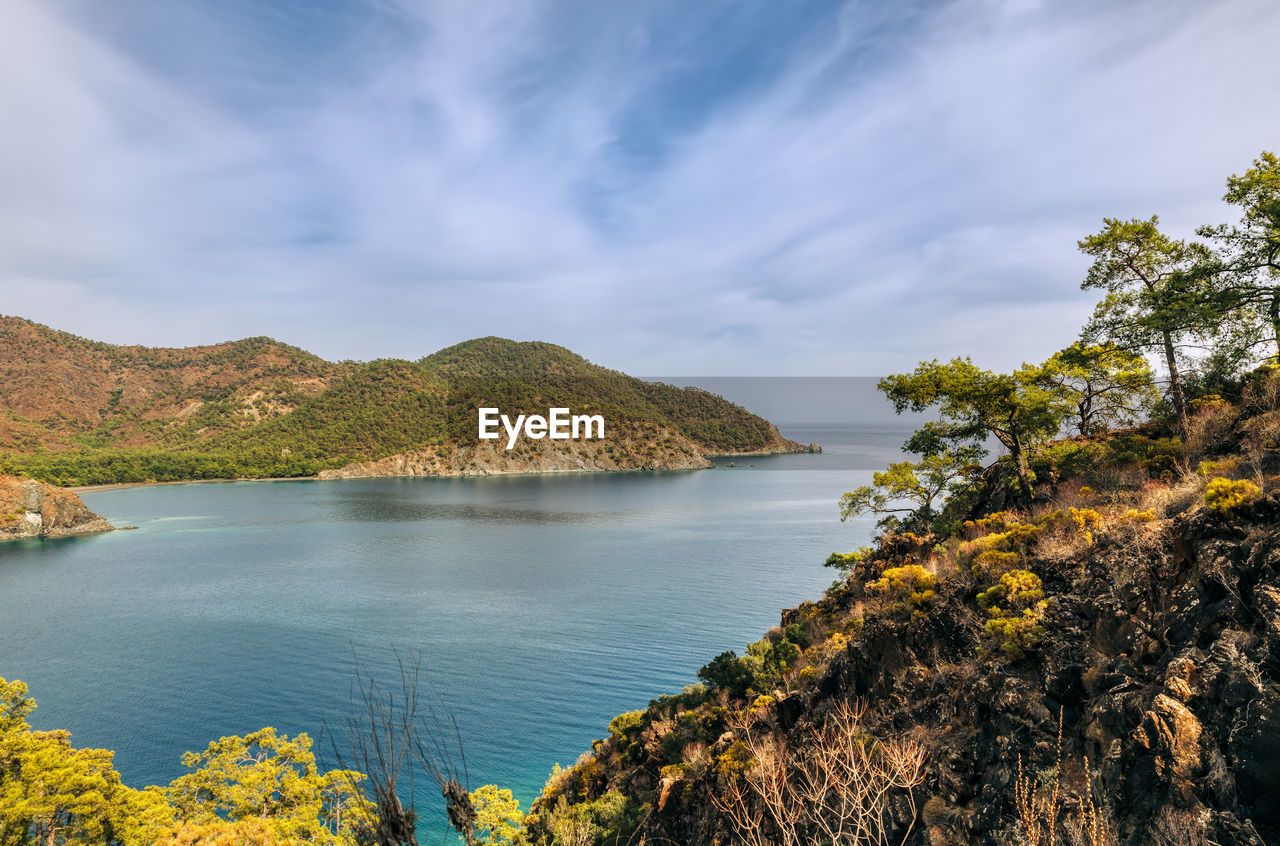 PANORAMIC VIEW OF SEA AGAINST SKY