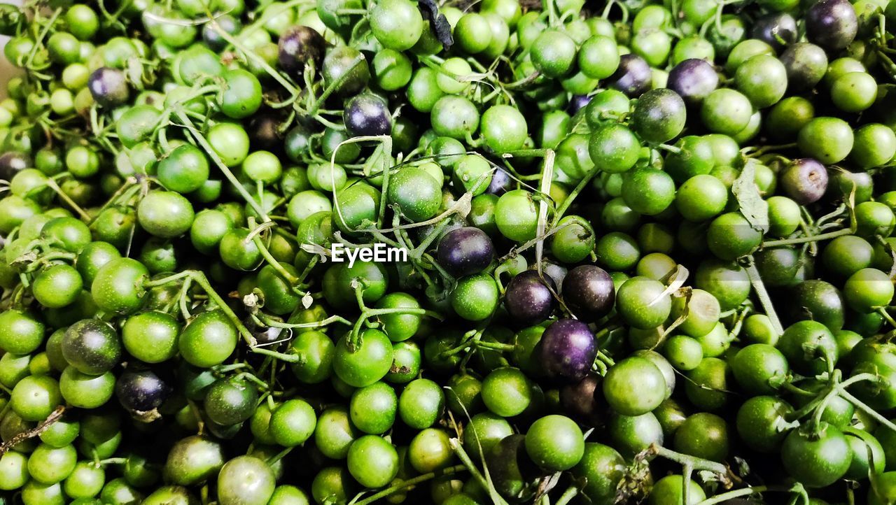 Full frame shot of vegetables for sale in market