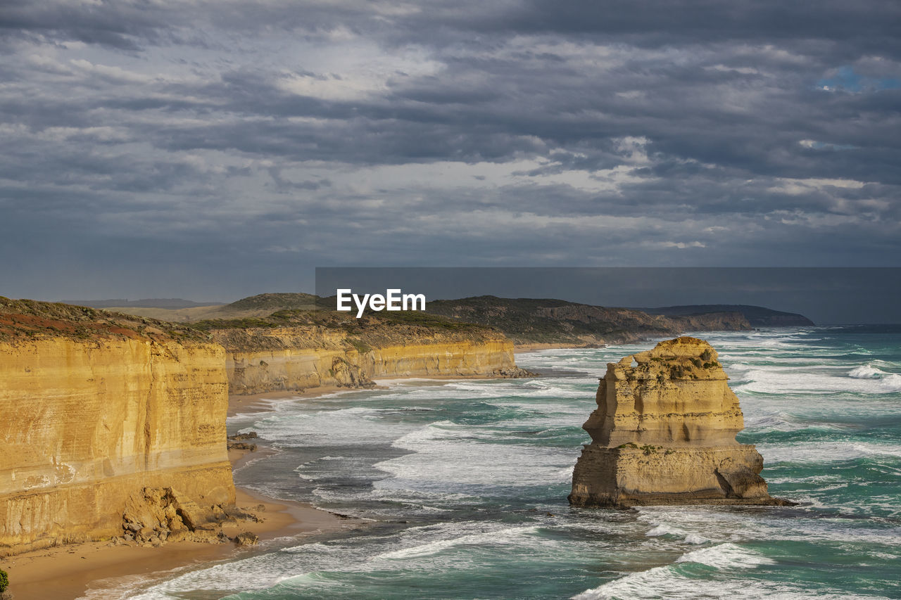 Scenic view of the australian coast at the twelve apostles