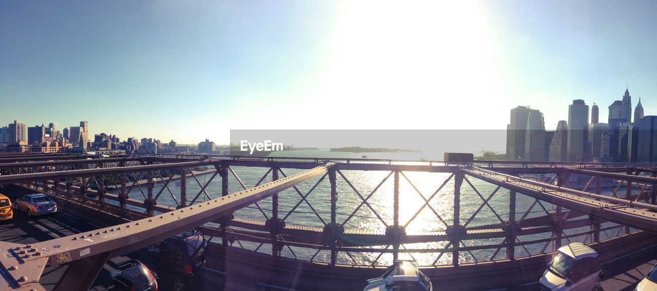 VIEW OF CITYSCAPE AGAINST CLEAR SKY