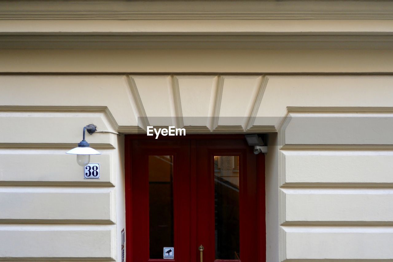CLOSE-UP OF BUILDING