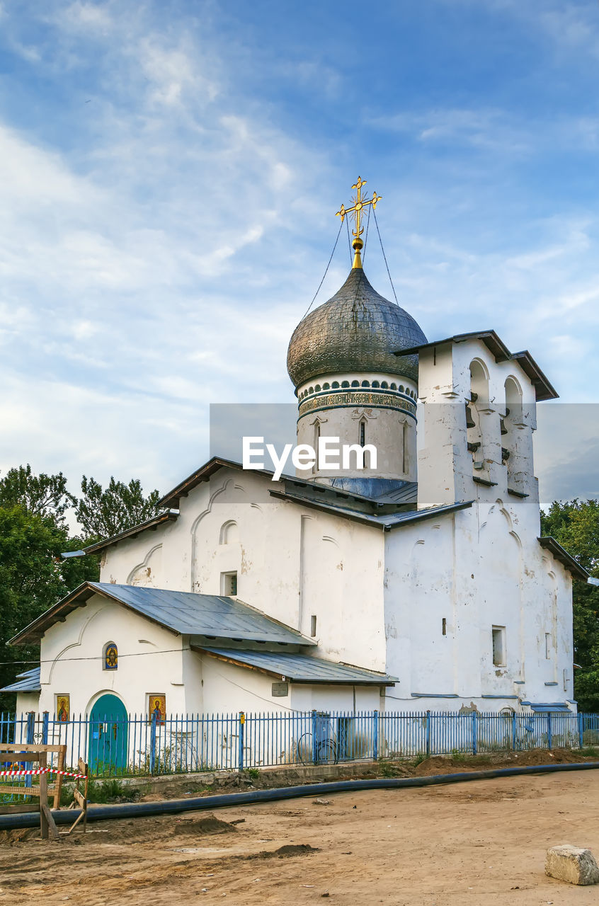Church of saint peter and paul s buya is orthodox church in pskov, russia