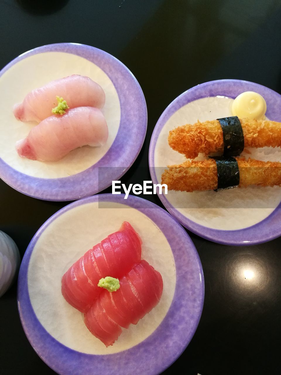 Close-up of ice cream in plate