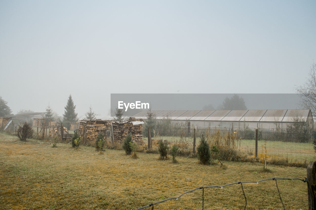 SCENIC VIEW OF LANDSCAPE AGAINST CLEAR SKY